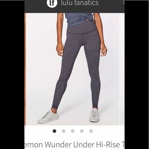 LULULEMON Wunder Under High Rise